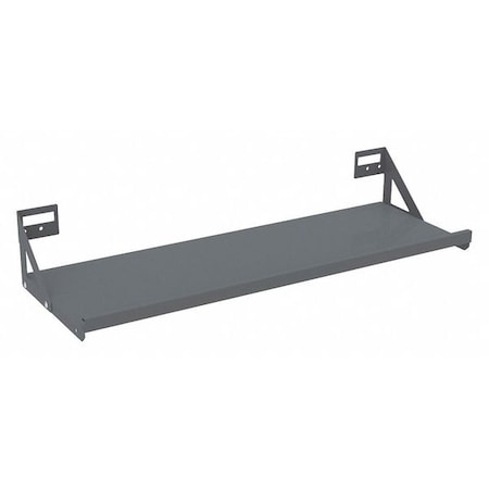 Shelf for Lvd Panels, Gray, 35.63x12.75