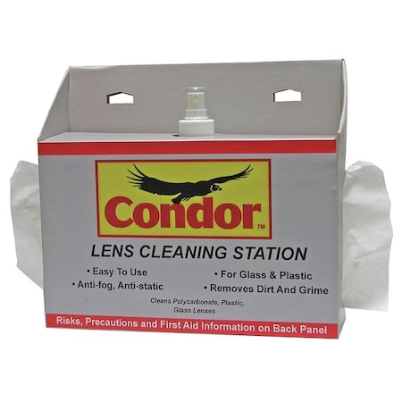 Lens Cleaning Station, Loose, Anti-Fog, Anti-Static, Non-Silicone, 1, 200 Tissues