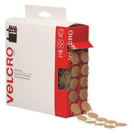 Tape Combo Packs Dots, 3/4", 3/4" W, Beige, 200 PK