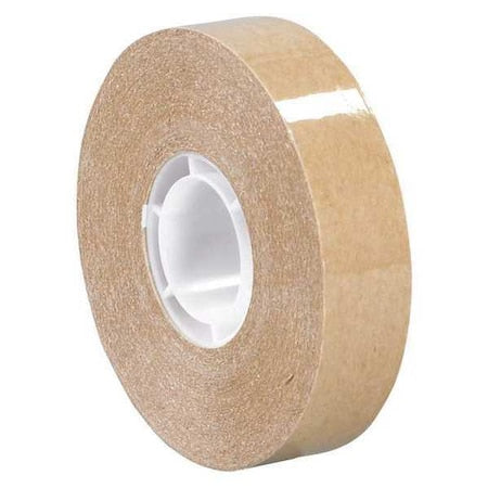 3M 987 Adhesive Transfer Tape, 1.7 Mil, 1/2" x 36 yds., Clear, PK72