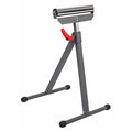 Portable Material Support Stand W/ Horizontal Roller, 11-1/2 in W, 28 in to 44 in H, Steel