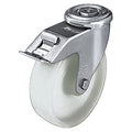 Kingpin Swivel Cstr, Nyln, 5 in, 330 lb, Wht