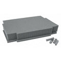 Foam Insert with Foam, 2 1/2 in H x 15 1/2 in W