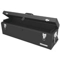 WESTWARD Tool Box, Steel, Black, 30 in W x 7 in D x 9 in H