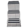 Box Step, 3 Steps, 500 lb Load Capacity, 28 3/4 in Overall Height, Plastic, Gray