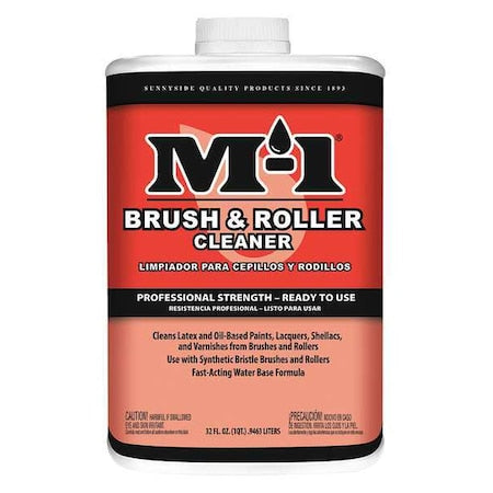 Brush Cleaner,1 qt.,Water,Soak Tools