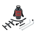Backpack Vacuum Cleaner, 120 cfm, 120V, 6qt