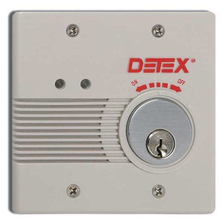 Exit Door Alarm, 12/24VDC, Mortise, Horn