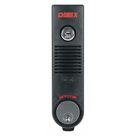 Exit Door Alarm, 9V Battery, Mortise, 100dB