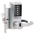 Push Button Lockset, 8000, Right, Lever