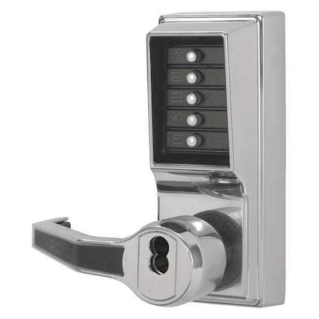 Push Button Lockset, Left, Lever