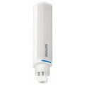 8.5 W, Compact LED Bulb, White, PL Horizontal, 3500K Temp. Frosted Finish, Dimmable