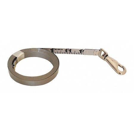 50 ft Oil Gauging Tape Measures, 1/2 in Blade