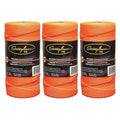 Mason'sLine, FluorOrange, Nylon, 1,000', PK3