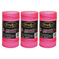 Mason's Line, FluorPink, Nylon, 1,000', PK3