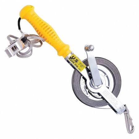 75 ft Oil Gauging Tape Measures, 1/2 in Blade