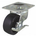Plate Caster, 210 lb. Load Rate, 3-13/16"H