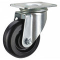 Plate Caster, 450 lb. Load Rate, 6-3/16" H