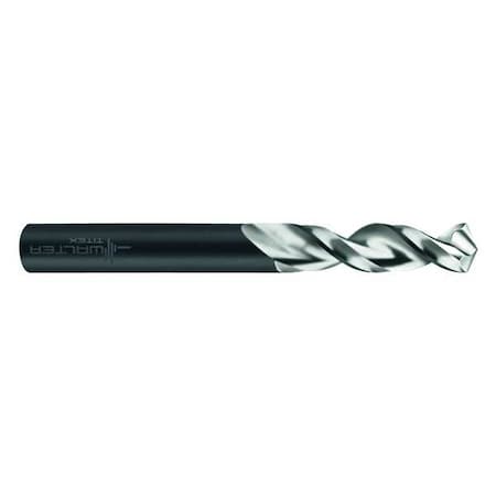 Screw Machine Drill Bit, 1.90 mm Size, 130 Degrees Point Angle, High Speed Steel, Uncoated Finish