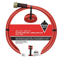 3/4 in ID x 50 ft L Water Hose, Rubber Tube, Red, Aluminum x Aluminum Fitting