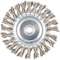 Wire Wheel Brush, 0.020" dia. Wire