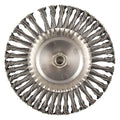 Wire Wheel Brush, 0.020" dia. Wire