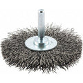 Wire Wheel Brush, 0.0118" dia. Wire