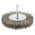 Wire Wheel Brush, 0.014" dia. Wire