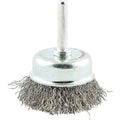 Cup Brush, Wire 0.012" dia., Carbon Steel
