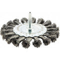 Wire Wheel Brush, 0.014" dia. Wire