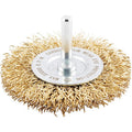 Wire Wheel Brush, 0.020" dia. Wire