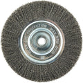 Wire Wheel Brush, 0.014" dia. Wire