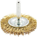 Wire Wheel Brush, 0.014" dia. Wire