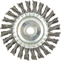 Wire Wheel Brush, 0.020" dia. Wire