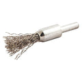 End Brush, Shank 1/4", Wire 0.014" dia.