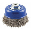Cup Brush, Wire 0.020" dia., SS