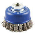 Cup Brush, Wire 0.020" dia., SS