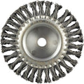 Wire Wheel Brush, 0.020" dia. Wire