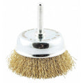 Cup Brush, Wire 0.014" dia., Brass