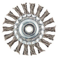 Wire Wheel Brush, 0.020" dia. Wire