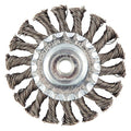 Wire Wheel Brush, 0.020" dia. Wire