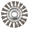 Wire Wheel Brush, 0.014" dia. Wire