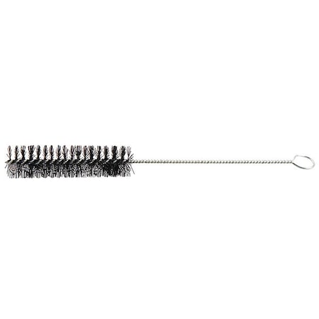 Tube Brush, 0.012" dia. Wire, Nylon