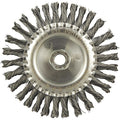 Wire Wheel Brush, 0.020" dia. Wire