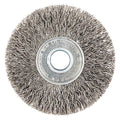 Wire Wheel Brush, 0.014" dia. Wire
