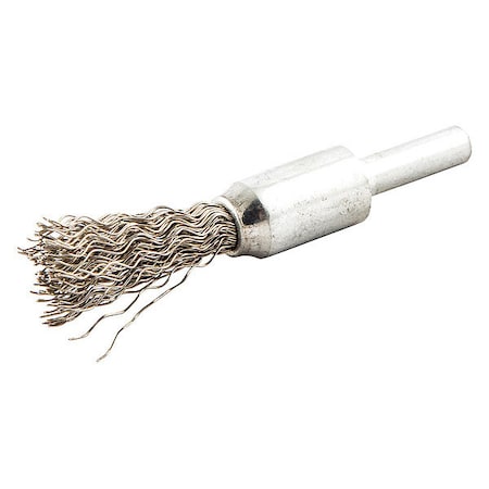 End Brush, Shank 1/4", Wire 0.012" dia.