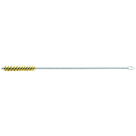 Tube Brush, 0.004" dia. Wire, Brass