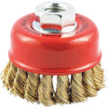 Cup Brush, Wire 0.020" dia., Brass