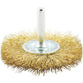 Wire Wheel Brush, 0.008" dia. Wire