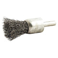 End Brush, Shank 1/4", Wire 0.008" dia.